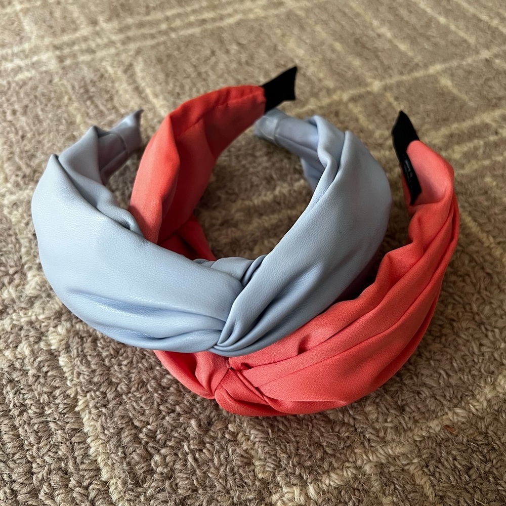 Two headbands from Very Shine (Etsy)